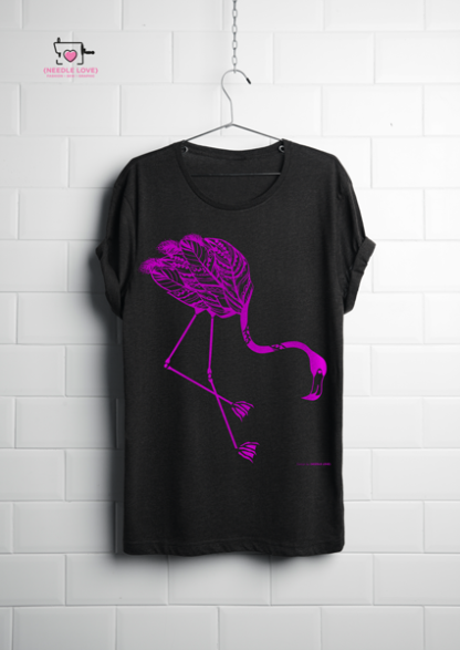 Feder Flamingo casual t-shirt