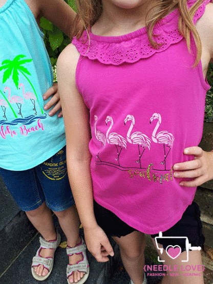 Flamingo Ballett und Flamingo Aloha Beach