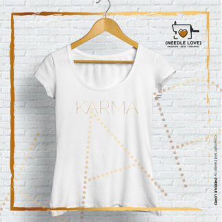 Karma KARMA die spirituelle Lebensweisheit auf deinem Shirt